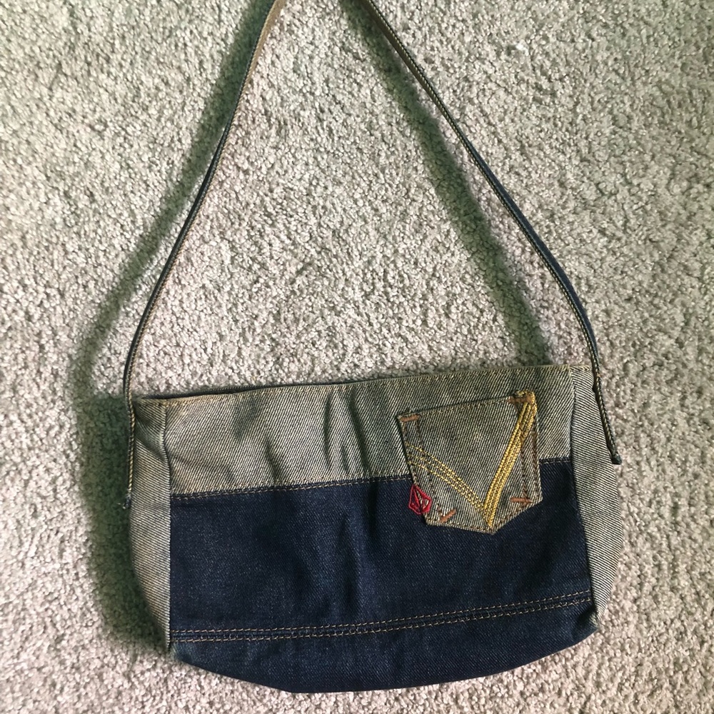 Vintage volcom denim bag